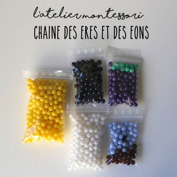 Perles chaine des ères et des éons