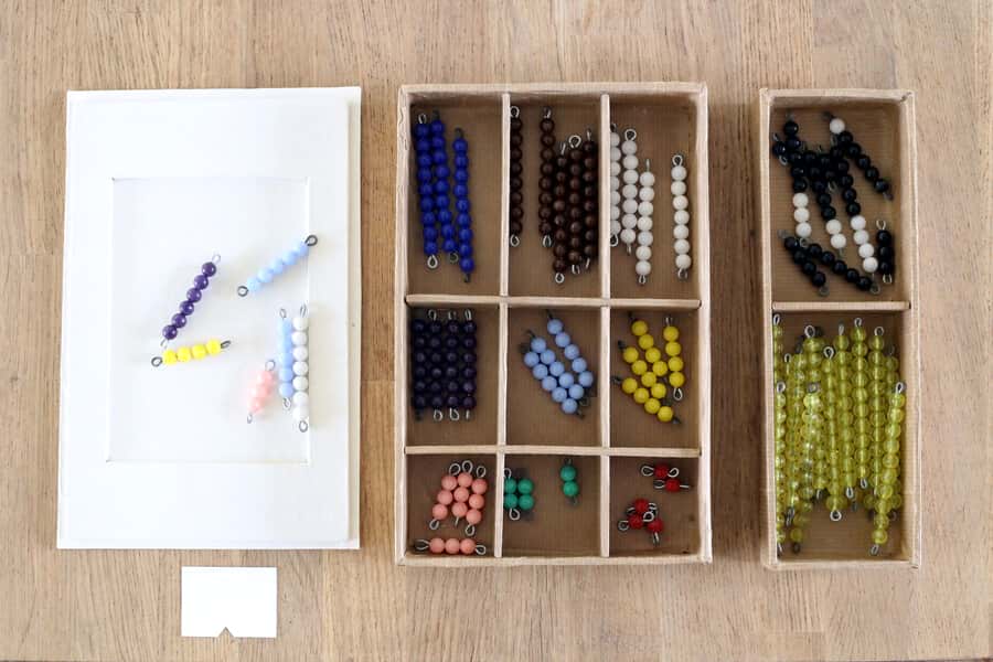 perles serpent positif montessori